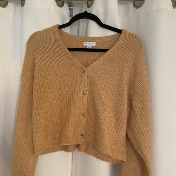 Topshop Cropped Sweater - Picture 1 of 2